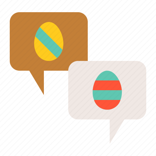 Celebration, chat, easter, holiday, message icon - Download on Iconfinder