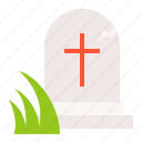 celebration, cross, death, easter, grass, grave, holiday