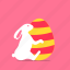 animal, bunny, easter, egg, hare, hug, rabbit 