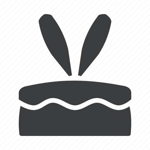 Bunny, cake, dessert, ears, easter, rabbit icon - Download on Iconfinder
