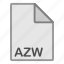 azw, ebook, extension, file, format, hovytech, type 