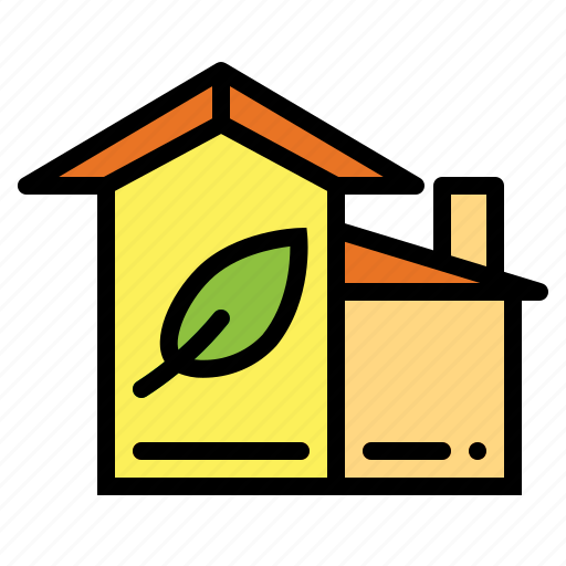Ecologic, ecological, estate, house, real icon - Download on Iconfinder