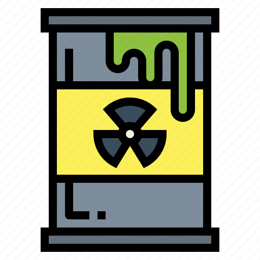 Nuclear, poison, radioactivity, toxic icon - Download on Iconfinder