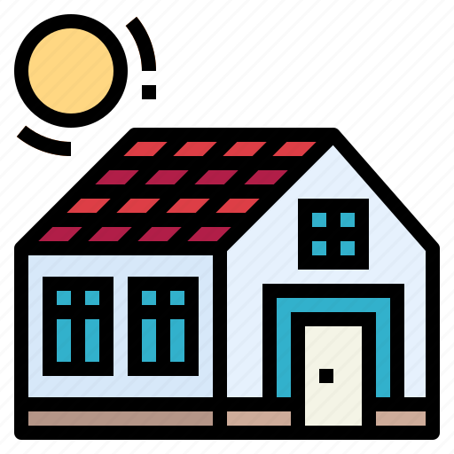 Ecology, energy, home, power, solar icon - Download on Iconfinder