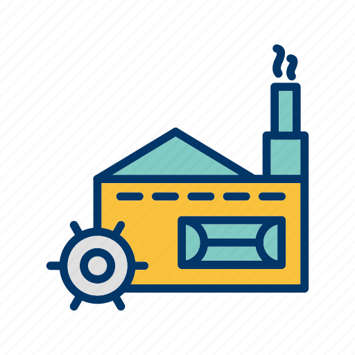 Factory, mill, plant icon - Download on Iconfinder