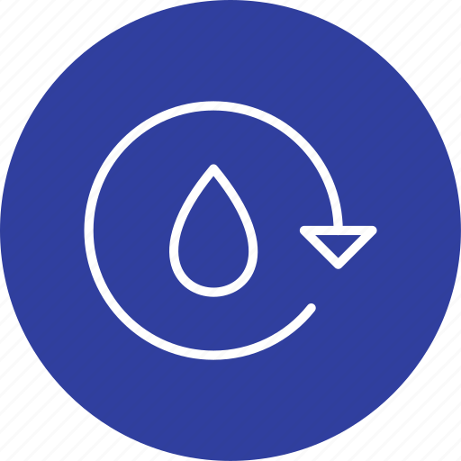Recycle, save water, water icon - Download on Iconfinder