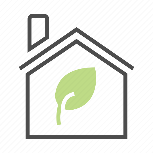 Eco, ecology, element, green, home, house, nature icon - Download on Iconfinder