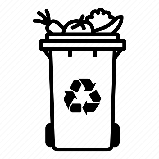 Organic bin, organic, bin, compost, recycling, garbage, container icon - Download on Iconfinder
