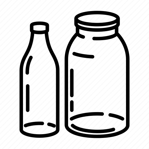 Glass, recipient, food and restaurant, drink, bottle, jug icon - Download on Iconfinder