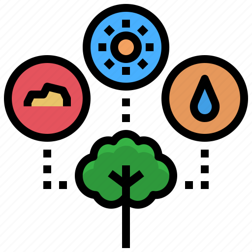 Essential, factor, growth, resource, tree icon - Download on Iconfinder