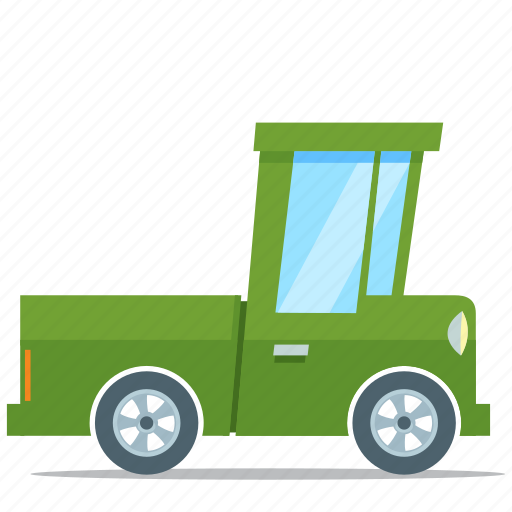 Pickup, truck, vehicle, eco friendly icon - Download on Iconfinder