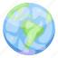business, cartoon, earth, isometric, planet, silhouette, water 