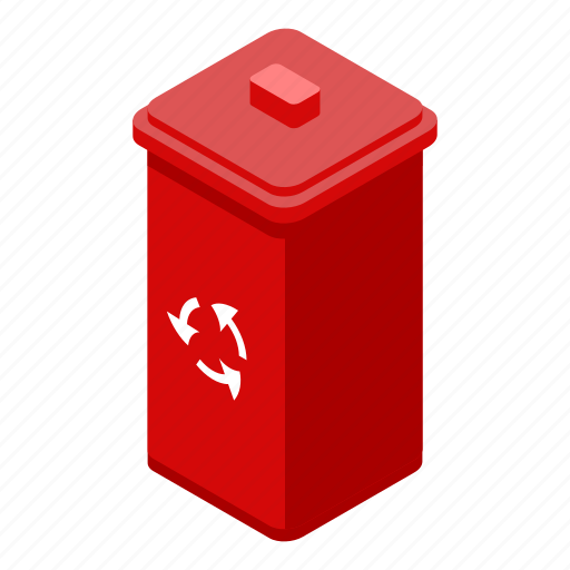 Bin, cartoon, isometric, nature, paper, recycle, recycling icon - Download on Iconfinder