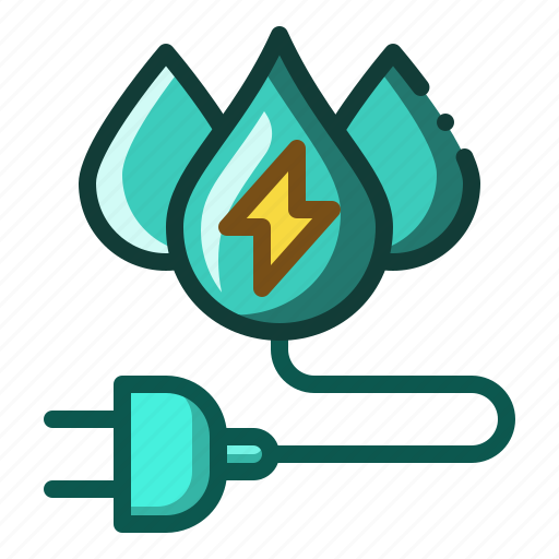 Hydro, power, water, energy, electricity icon - Download on Iconfinder