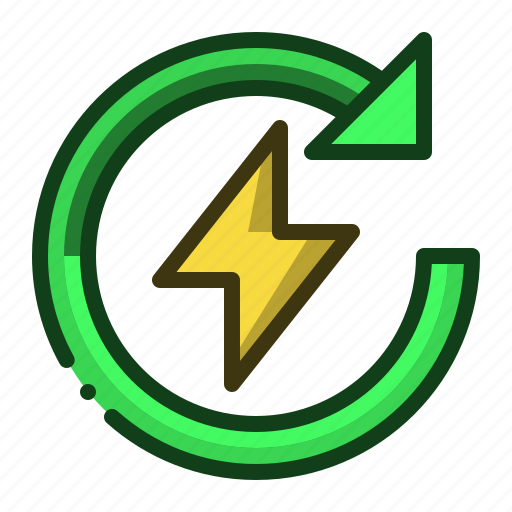 Recharge, energy, power, charge, electricity icon - Download on Iconfinder