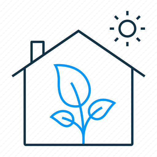 Green, house, glacier melting, green house, eco house, ecology, nature icon - Download on Iconfinder