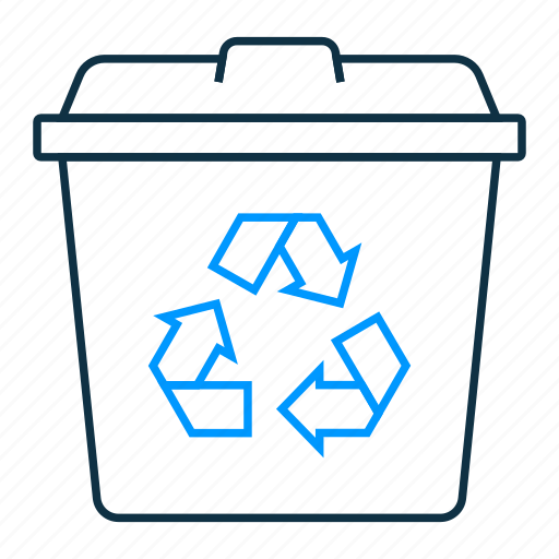 Recycle, bin, recycle bin, ecology, nature, environment icon - Download on Iconfinder