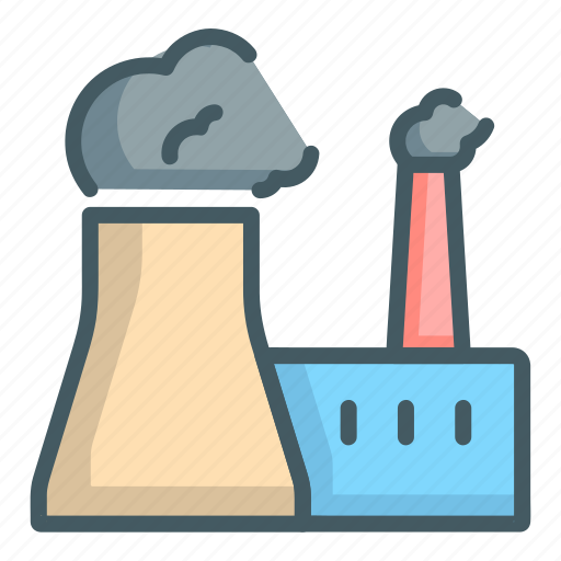 Nuclear, plant icon - Download on Iconfinder on Iconfinder