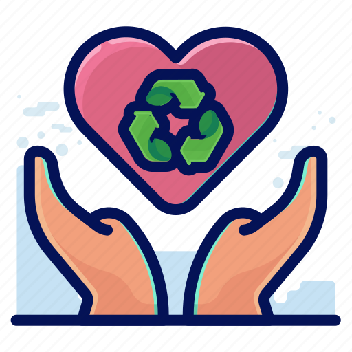 Care, ecology, environmental, love, natural, recycle icon - Download on Iconfinder