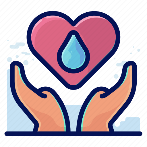 Care, ecology, environmental, love, natural, water icon - Download on Iconfinder