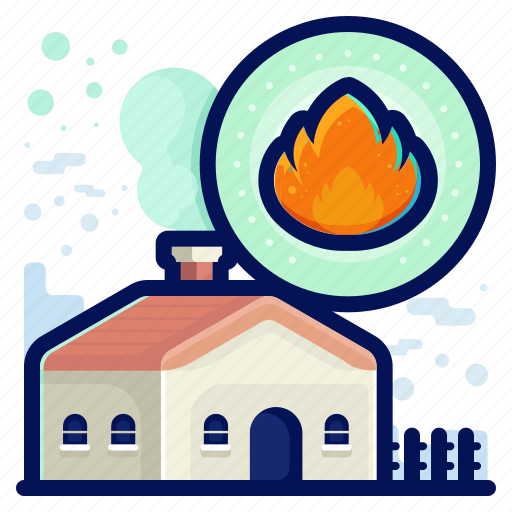 Ecology, environmental, fire, home, natural icon - Download on Iconfinder