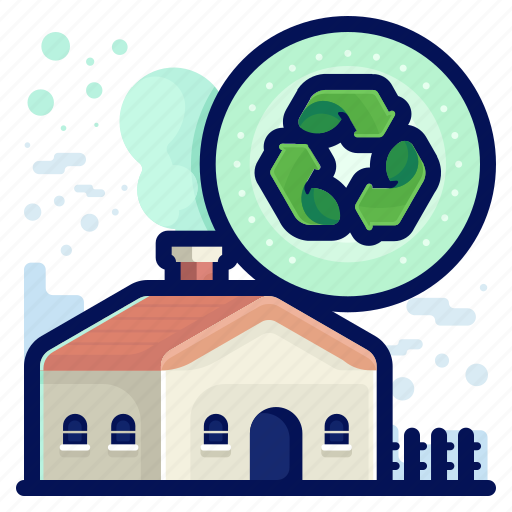 Ecology, environmental, home, natural, recycle icon - Download on Iconfinder