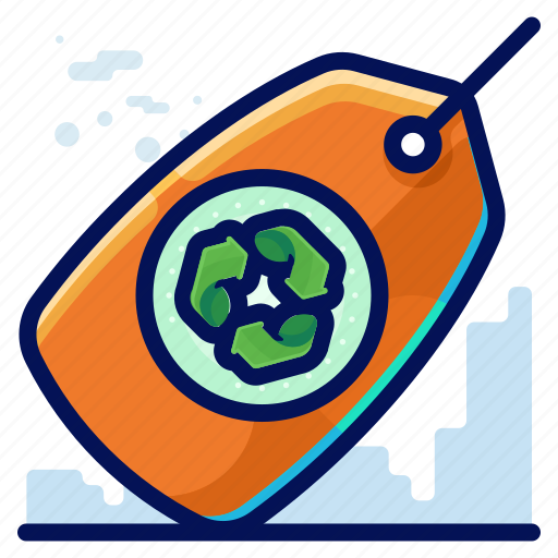 Ecology, environmental, natural, recycle, tag icon - Download on Iconfinder