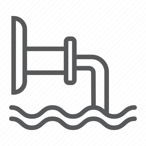 Industrial, pipe, waste, water icon - Download on Iconfinder