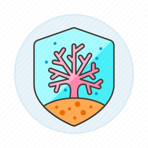Coral, ecology, fauna, life, marine, nature, protect icon - Download on Iconfinder