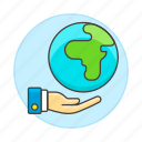 world, save, globe, planet, earth, responsibility, ecology, environmental, sustainability, hand