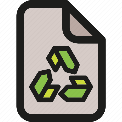 Paper, recycle, eco, ecology, enviroment, green, nature icon - Download on Iconfinder