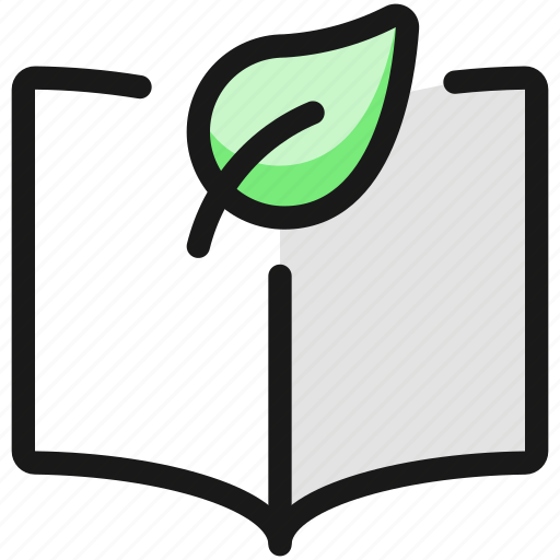 Ecology, leaf, book, open icon - Download on Iconfinder