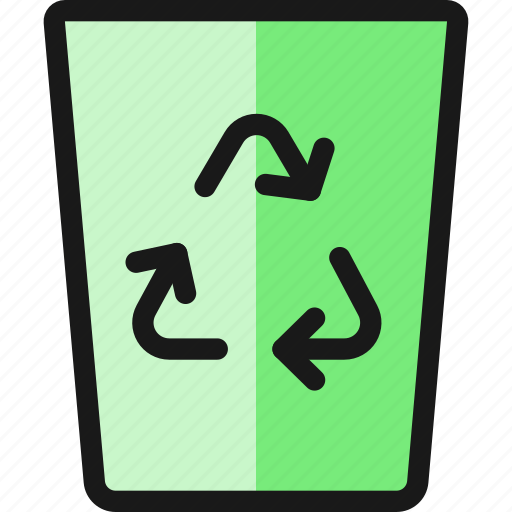 Recycling, trash, bin icon - Download on Iconfinder