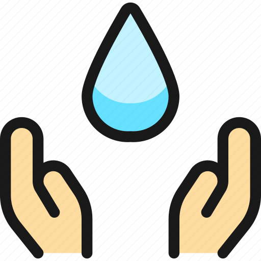 Water, protection, drop, hold icon - Download on Iconfinder