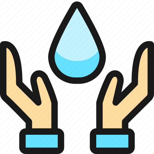 Water, protection, drop, hold icon - Download on Iconfinder