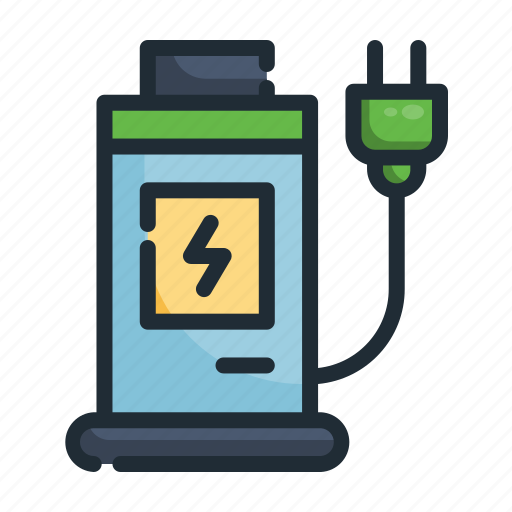 Charge, eco, ecology, electricity, energy, environment, station icon - Download on Iconfinder