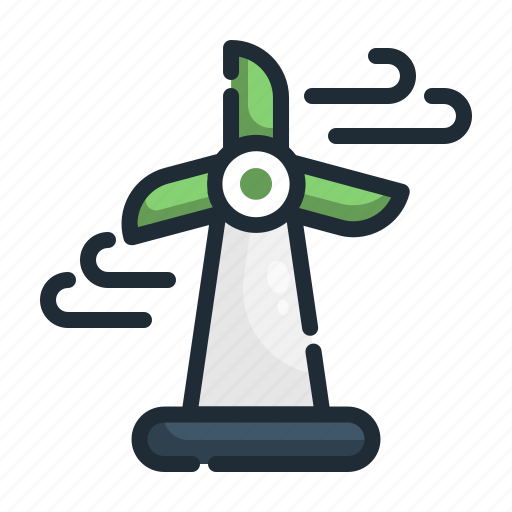 Eco, energy, environment, power, wind icon - Download on Iconfinder