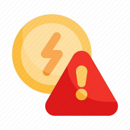 Alert, dangerous, electricity, energy, exclamation icon - Download on Iconfinder