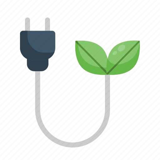 Eco, ecology, electric, energy, plug, power icon - Download on Iconfinder