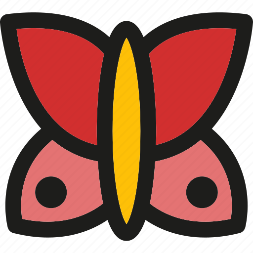 Butterfly, beauty, flower, nature, plant, spring, wings icon - Download on Iconfinder