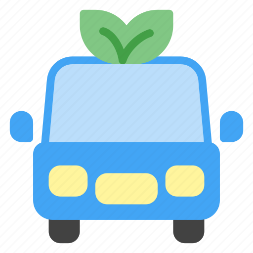 Eco, car, transportation, auto, automobile, green, ecology icon - Download on Iconfinder