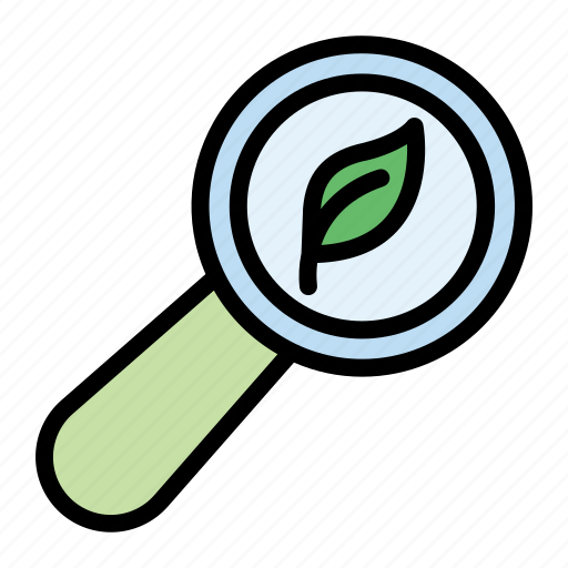Ecology, magnifying, glass icon - Download on Iconfinder