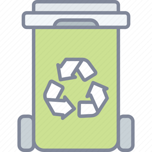 Recycle, bin, garbage, trash can icon - Download on Iconfinder