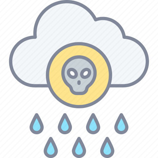 Acid, rain, cloud, dangerous icon - Download on Iconfinder