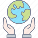 save, planet, earth, globe