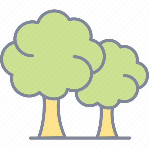 Trees, forest, nature, plants icon - Download on Iconfinder