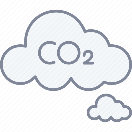 Co2, cloud, pollution, carbon dioxide icon - Download on Iconfinder