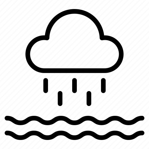Ecology, rain, water, puddle, drop, climate, weather icon - Download on Iconfinder
