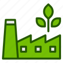 ecology, eco, factory, building, plant, waste, green