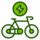 ecology, electric, bike, power, electricity, bicycle, green